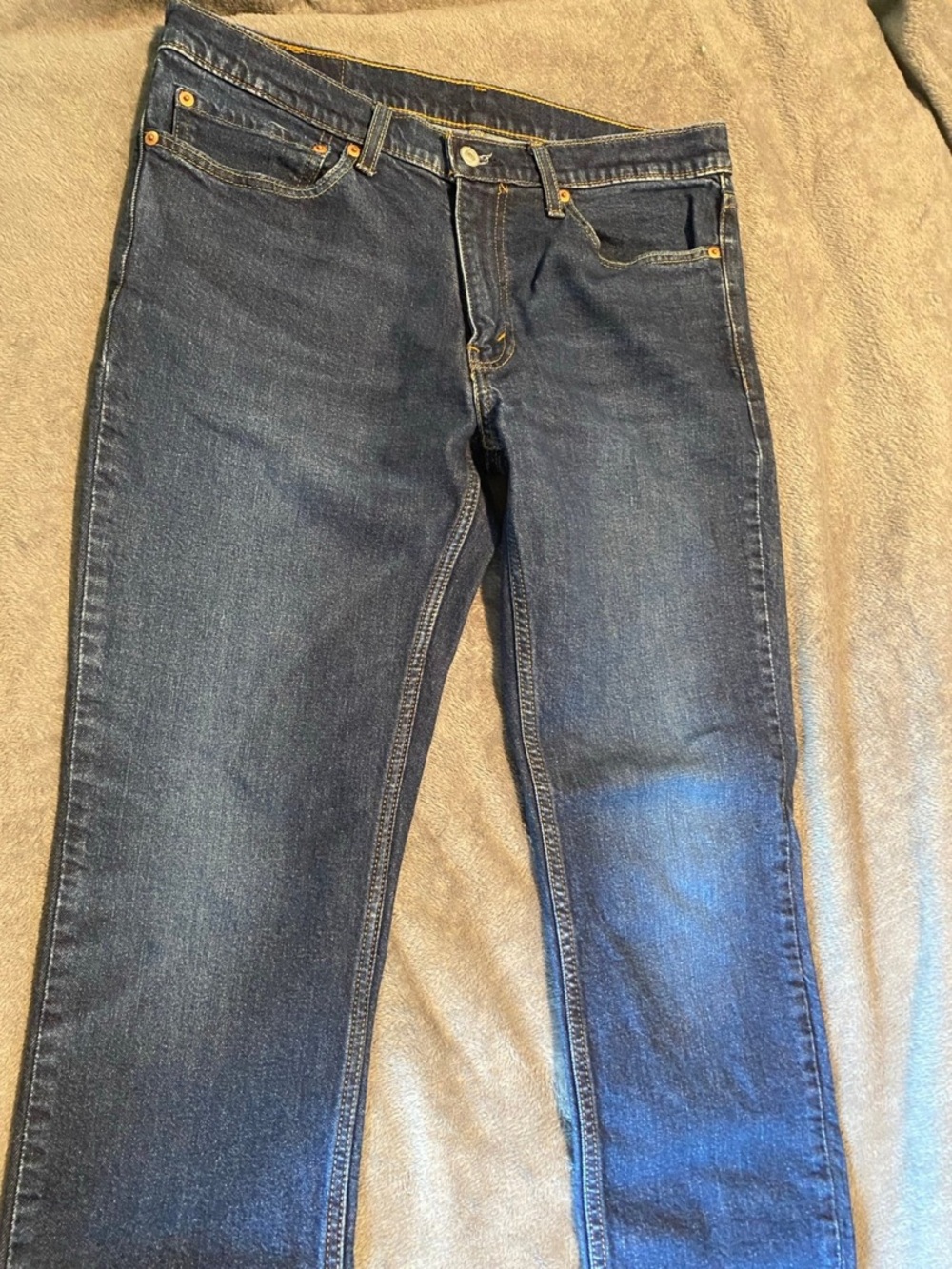 Levi's Slim Straight Dark Blue Jeans